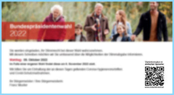 Abschnitt mit QR-Code